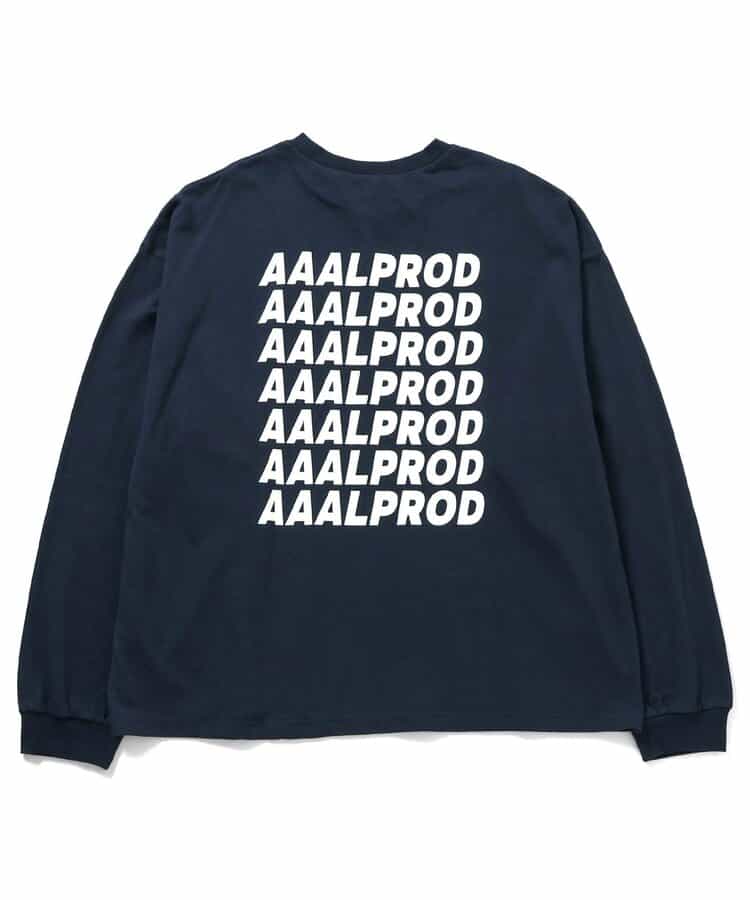 【AAAL PROD】アソートロゴ　長袖Tシャツ(大人サイズ)