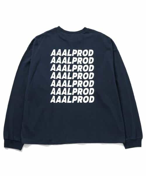 【AAAL PROD】アソートロゴ　長袖Tシャツ(大人サイズ)