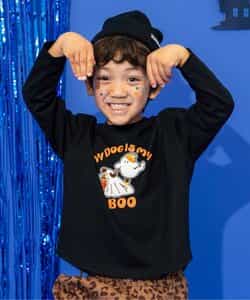 ★SALE★【リンク/ジュニア対応】モチーフ ワッペン長袖Tシャツ