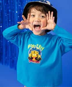 ★SALE★【リンク/ジュニア対応】モチーフ ワッペン長袖Tシャツ