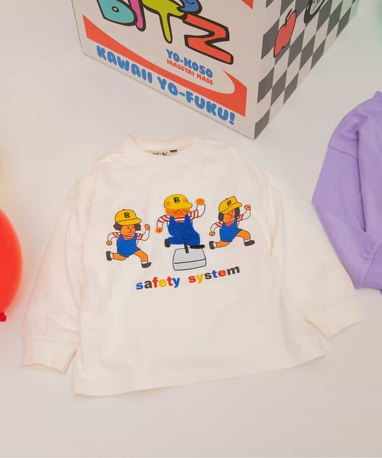 BIT'Z 4色4柄サガラワッペン長袖Tシャツ_954385