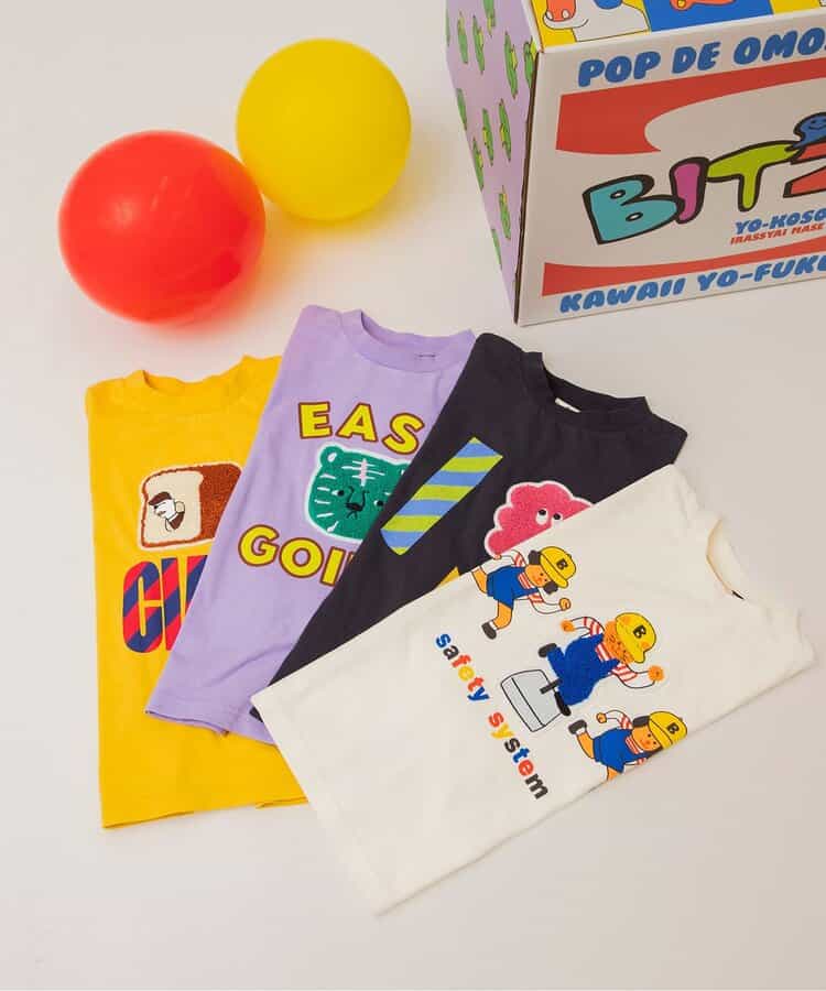 BIT'Z 4色4柄サガラワッペン長袖Tシャツ_954400