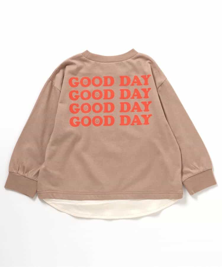 ゆったりバックプリントTシャツ_934288