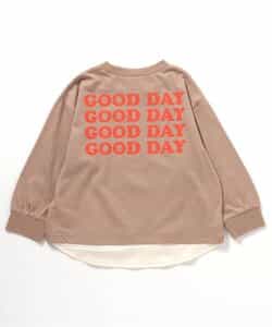 ゆったりバックプリントTシャツ_934288