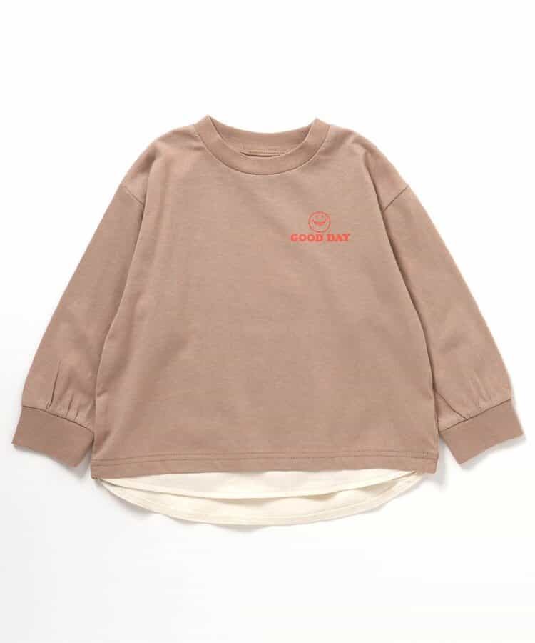 ゆったりバックプリントTシャツ_934289