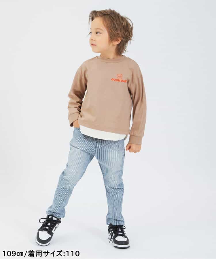 ゆったりバックプリントTシャツ_934292