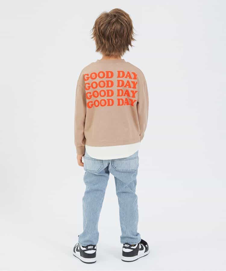 ゆったりバックプリントTシャツ_934293