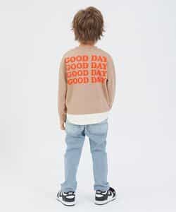 ゆったりバックプリントTシャツ_934293