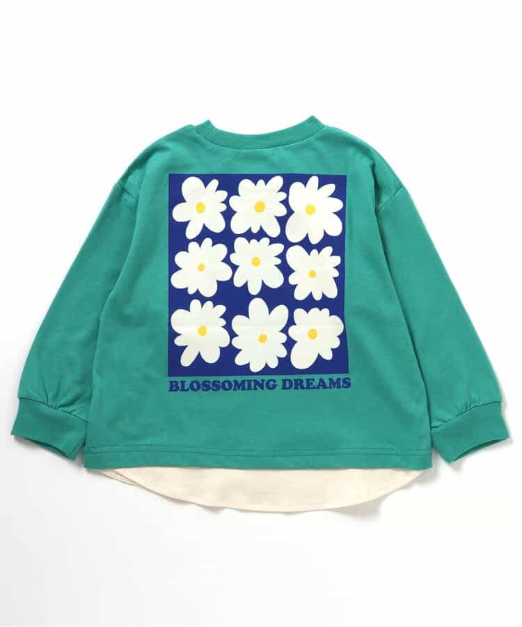 ゆったりバックプリントTシャツ_934301