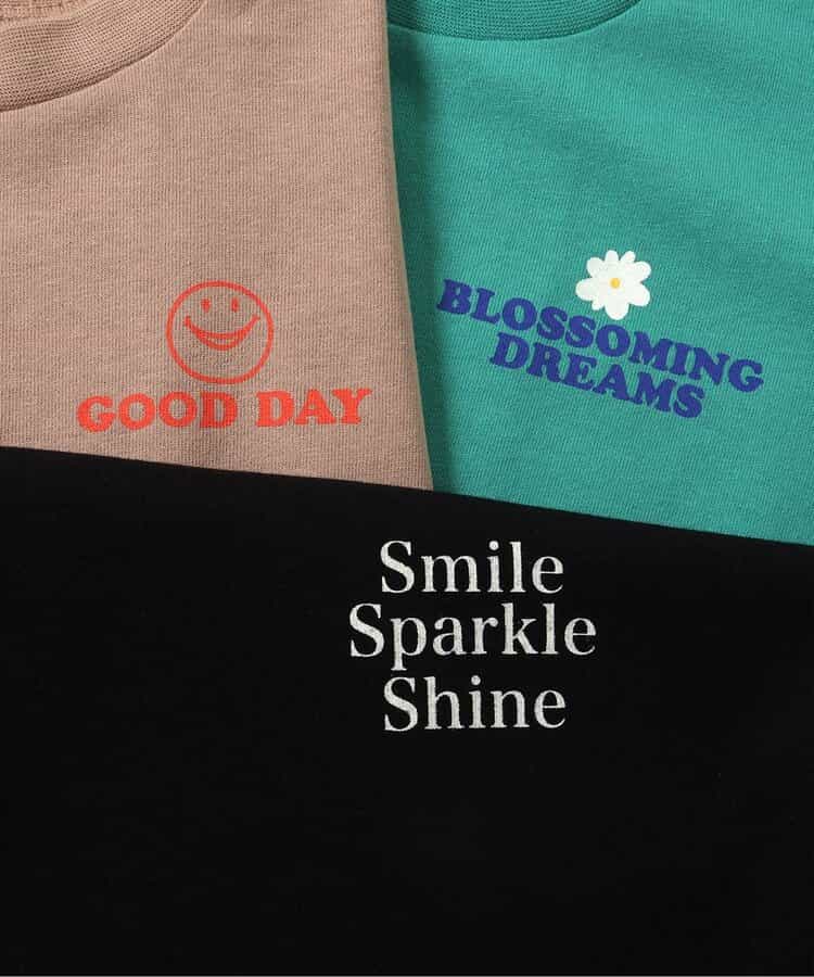 ゆったりバックプリントTシャツ_934303