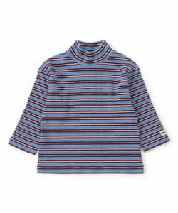 ハイネックリブボーダーTシャツ_948935