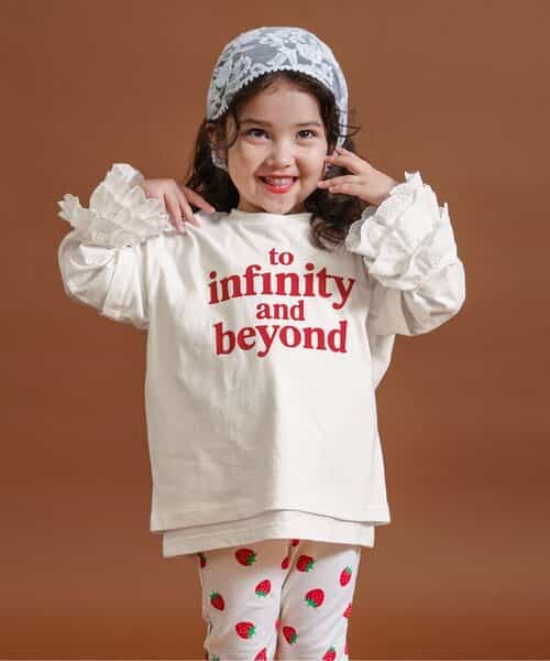 裾レース2Pセット長袖Tシャツ
