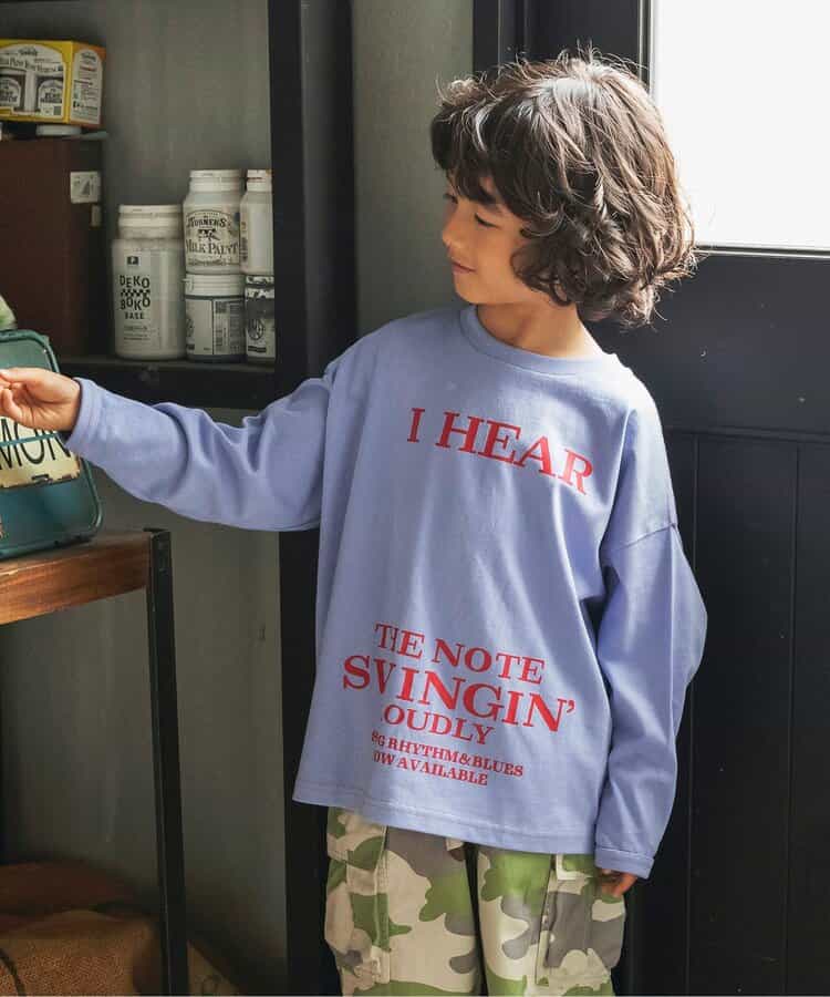 ロゴアンドナンバリングTシャツ_959671