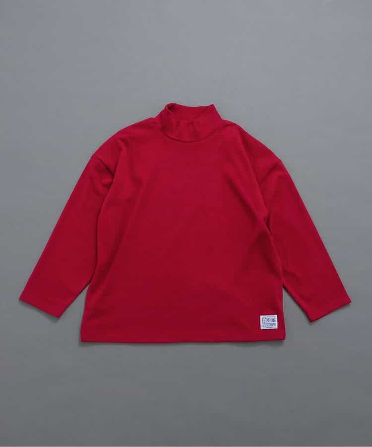 WEB限定  やわらか起毛ハイネックロンT