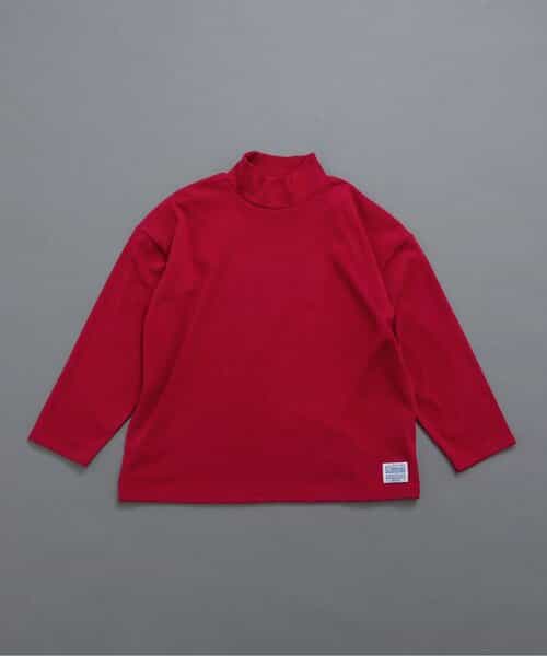 WEB限定  やわらか起毛ハイネックロンT