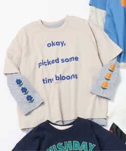 ★SALE★【2Pセット】3way袖プリントTシャツ