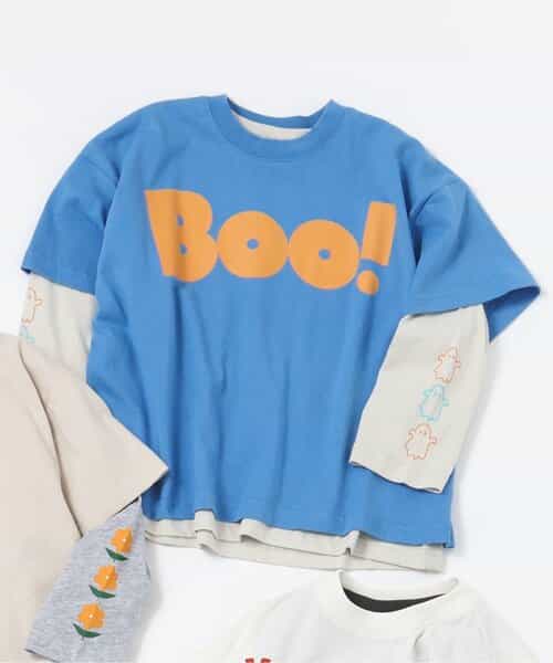 ★SALE★【2Pセット】3way袖プリントTシャツ