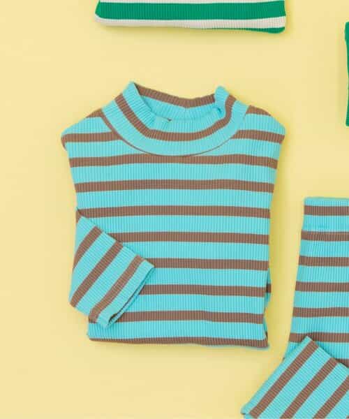 ★SALE★WEB限定  ボーダーリブロンT