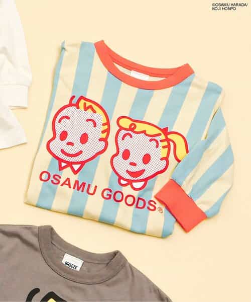 ＜OSAMU GOODS＞カラバリ長袖Tシャツ