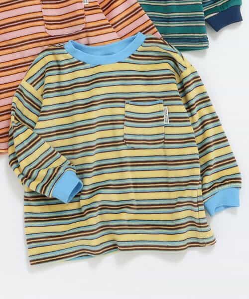 ★SALE★ベロアボーダーロンT