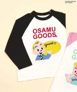 ＜OSAMU GOODS＞ラグランワッペン長袖Tシャツ_959692