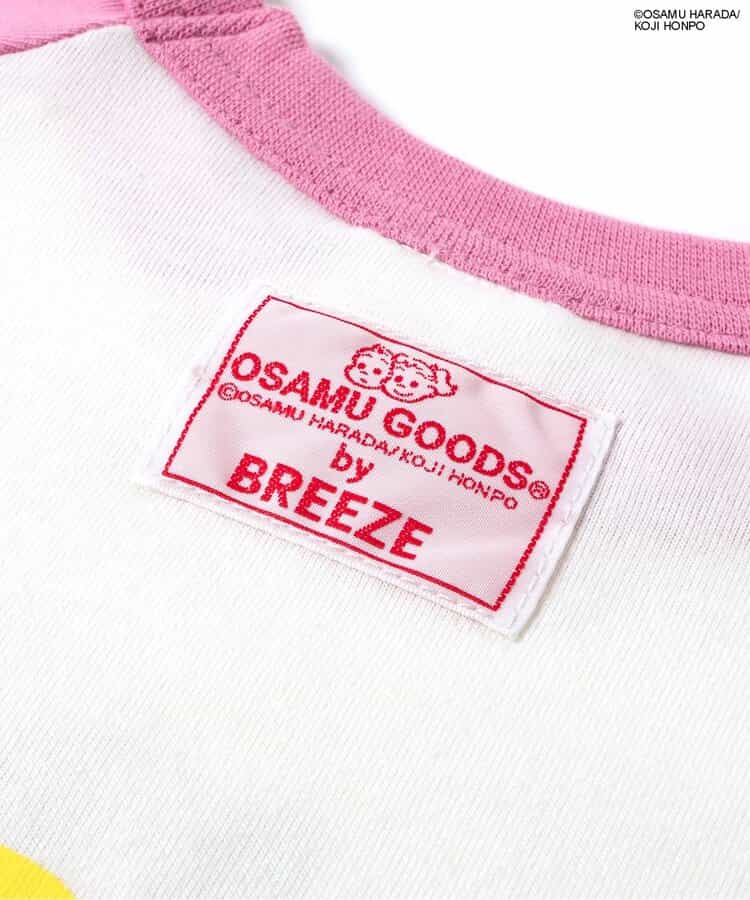 ＜OSAMU GOODS＞ラグランワッペン長袖Tシャツ_959701