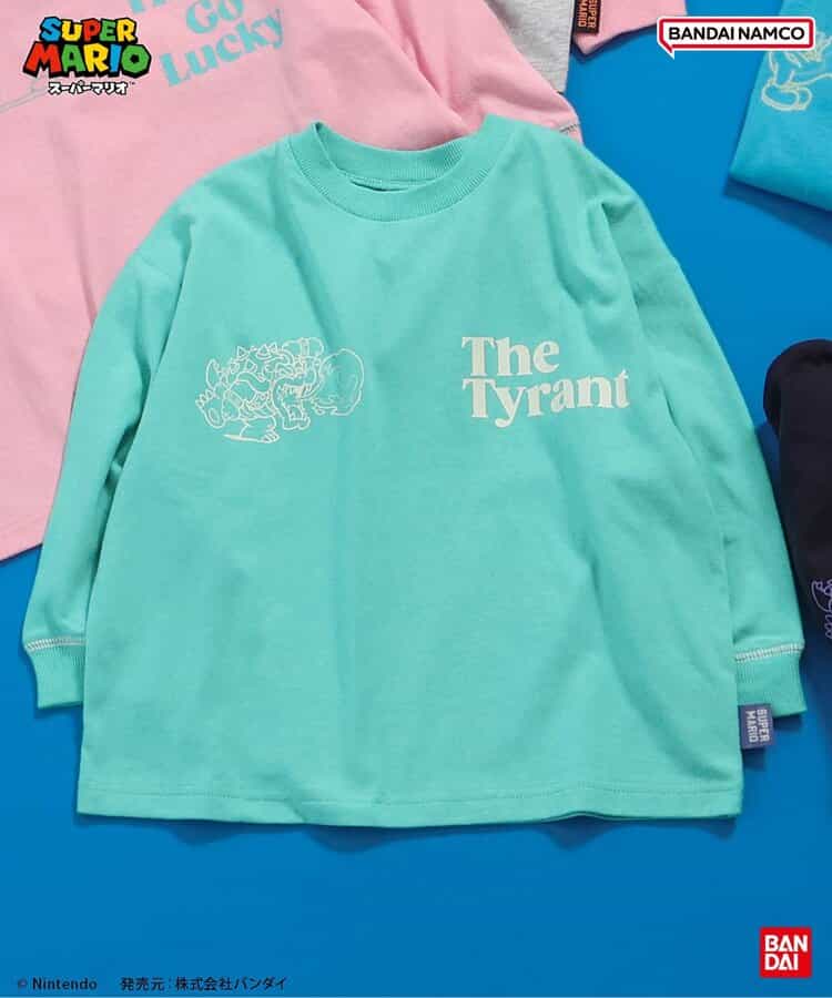 スーパーマリオ　ボックスTシャツ