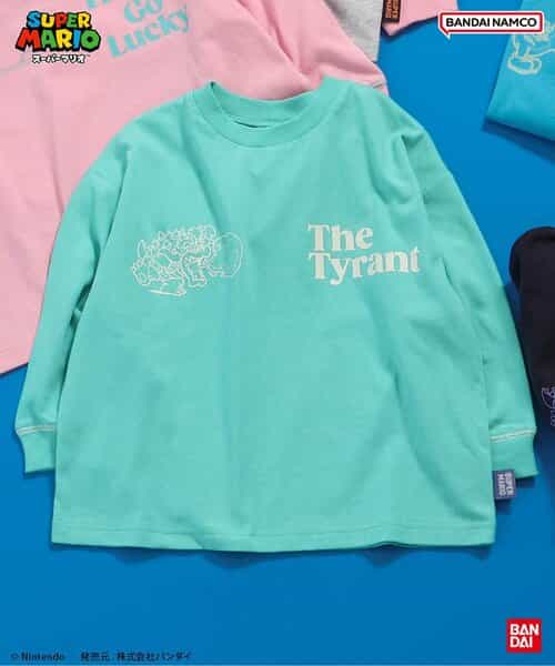 スーパーマリオ　ボックスTシャツ