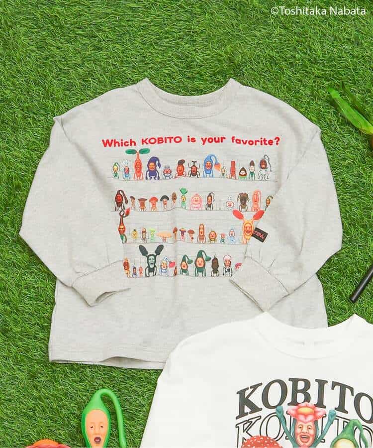 こびとづかん 長袖Tシャツ