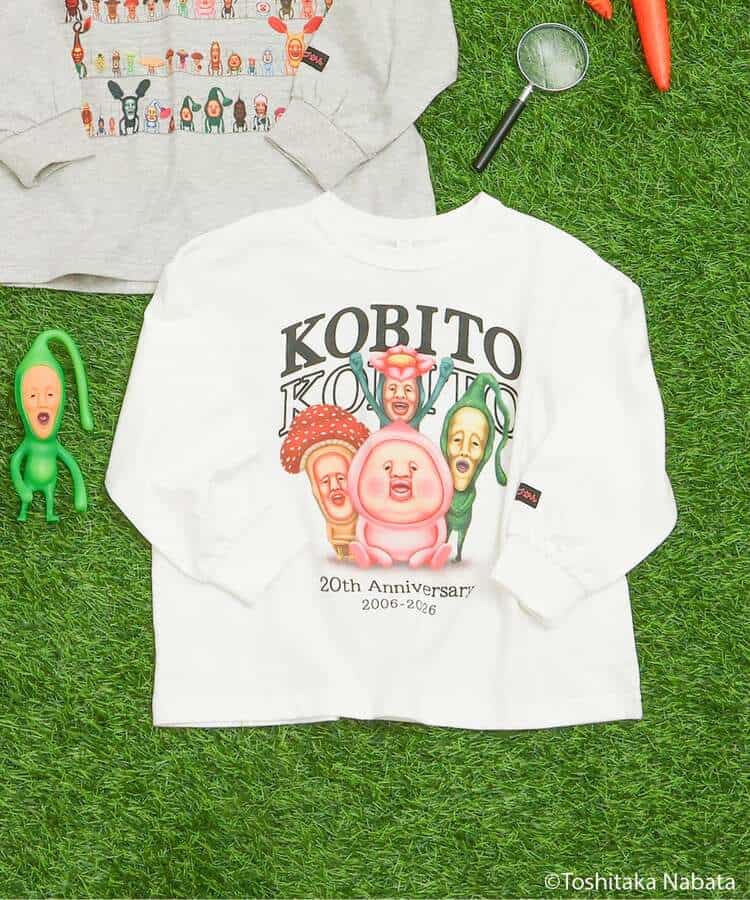 こびとづかん 長袖Tシャツ