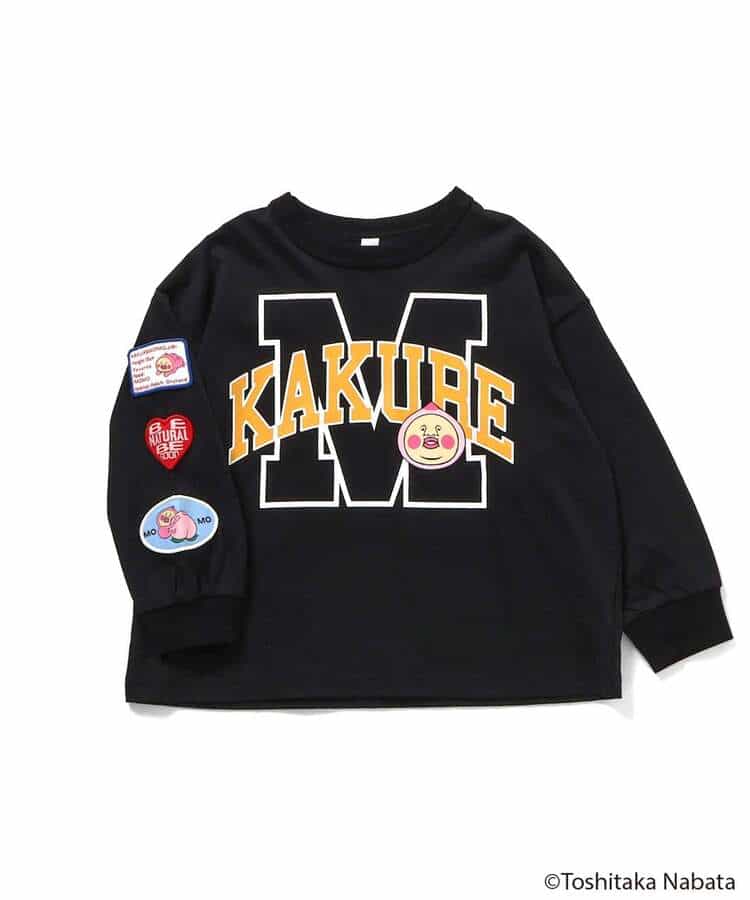 こびとづかん ワッペン長袖Tシャツ_978241