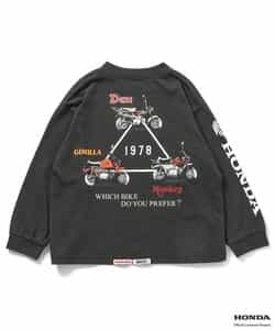 【リンク】Honda ヴィンテージグラフィック長袖Tシャツ_934081