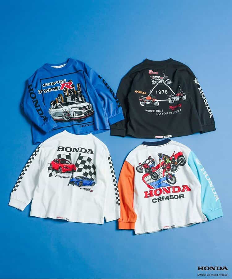 【リンク】Honda ヴィンテージグラフィック長袖Tシャツ_934087