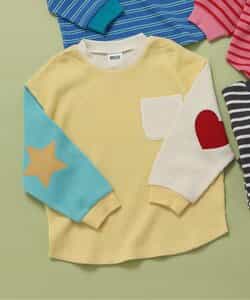 【リンク】いろいろパッチワッフルロンT