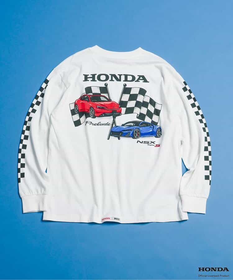 【リンク】Honda大人ヴィンテージグラフィック長袖Tシャ