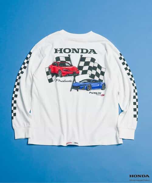 【リンク】Honda大人ヴィンテージグラフィック長袖Tシャ