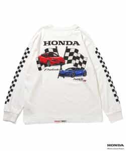 【リンク】Honda大人ヴィンテージグラフィック長袖Tシャ_934094