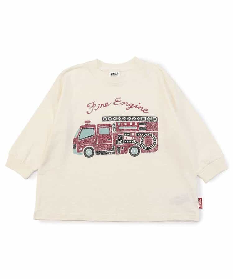 ★SALE★［まるで刺繍のような！］ 働く車3柄Tシャツ