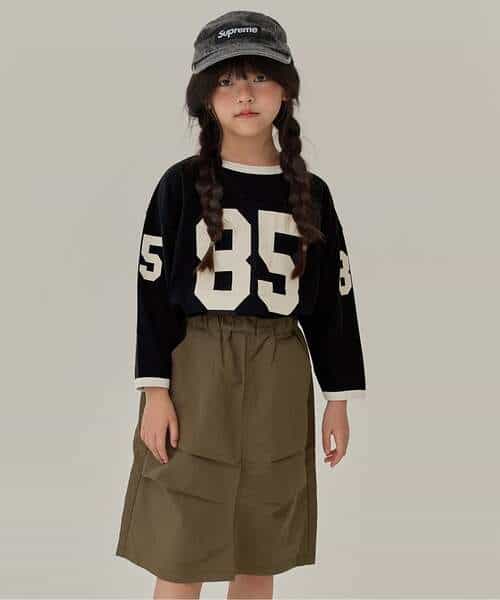 WEB限定  KUDOZ.B ナンバリング長袖Tシャツ