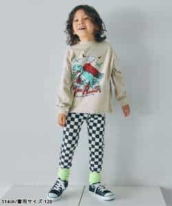 WEB限定  ゆったりシルエットグラフィックバリエーション長袖Tシャツ_979539