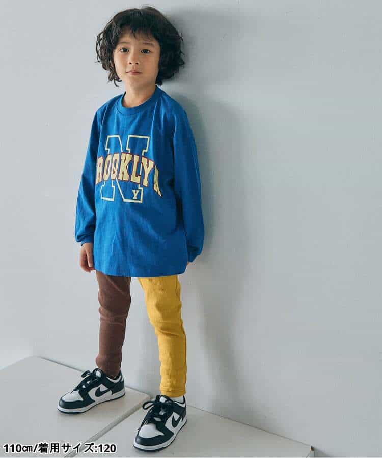 WEB限定  ゆったりシルエットグラフィックバリエーション長袖Tシャツ_979546
