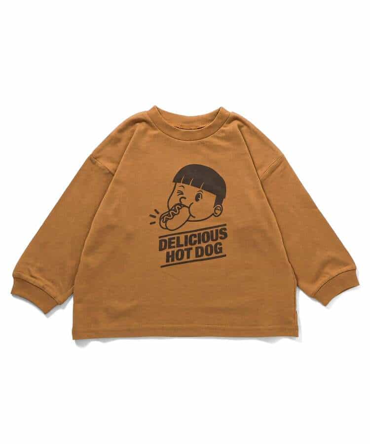 WEB限定  ゆったりシルエットグラフィックバリエーション長袖Tシャツ_979552
