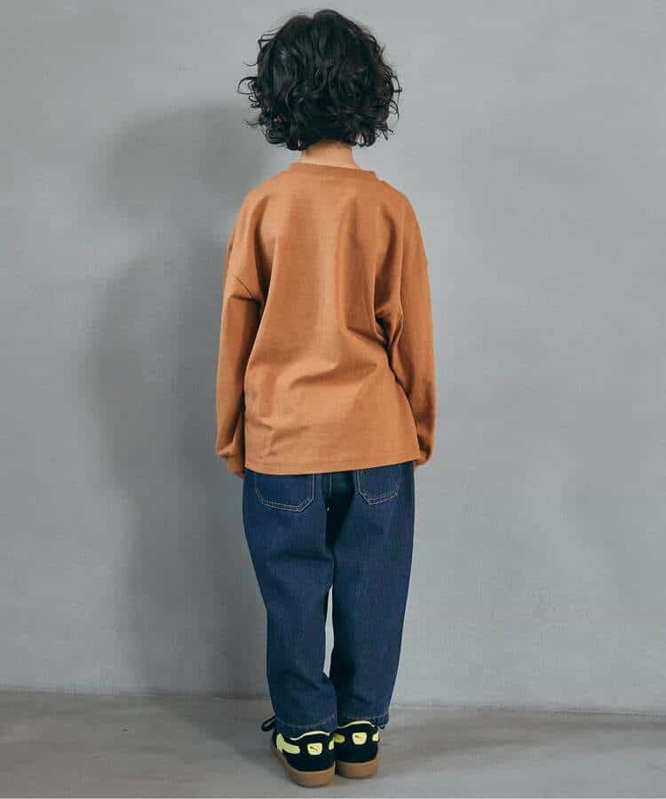 WEB限定  ゆったりシルエットグラフィックバリエーション長袖Tシャツ_979555