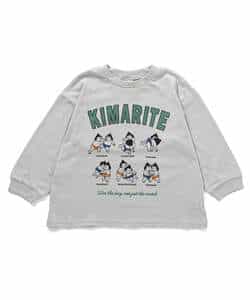 WEB限定  ゆったりシルエットグラフィックバリエーション長袖Tシャツ_981991