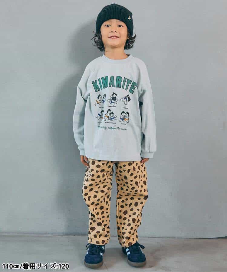 WEB限定  ゆったりシルエットグラフィックバリエーション長袖Tシャツ_981992