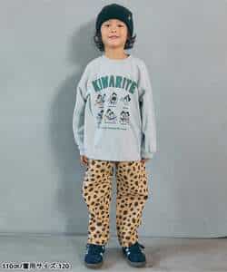 WEB限定  ゆったりシルエットグラフィックバリエーション長袖Tシャツ_981992