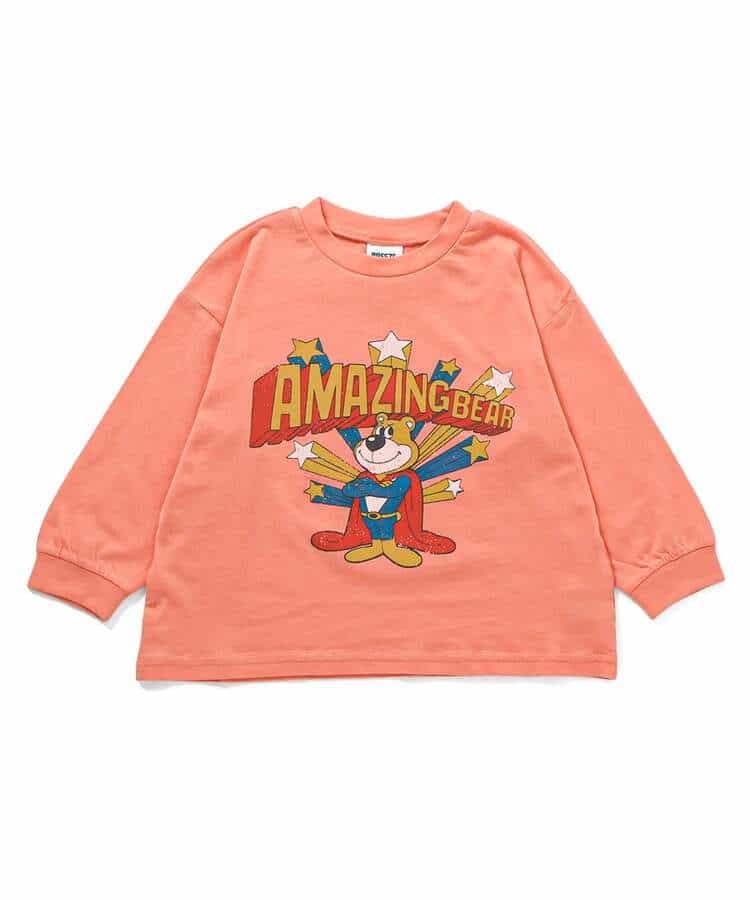 WEB限定  ゆったりシルエットグラフィックバリエーション長袖Tシャツ_982002
