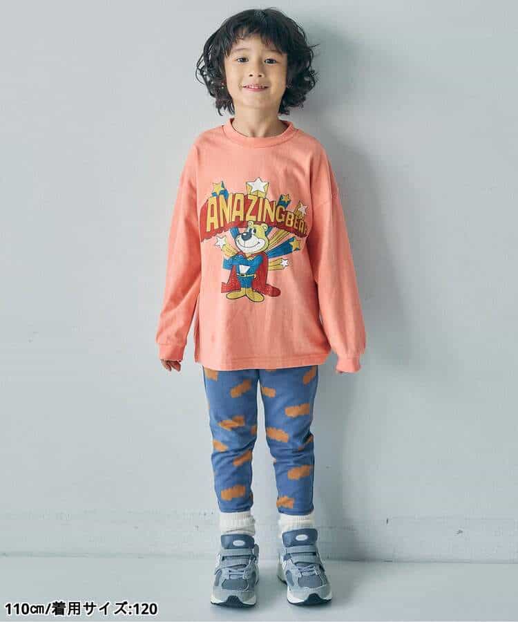 WEB限定  ゆったりシルエットグラフィックバリエーション長袖Tシャツ_982003