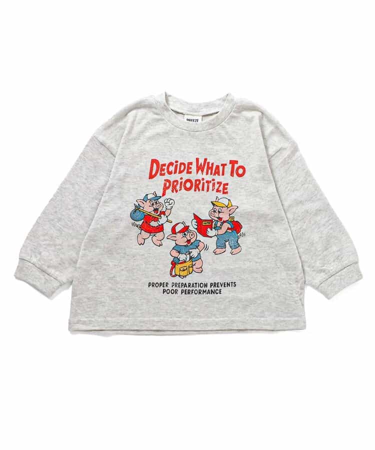 WEB限定  ゆったりシルエットグラフィックバリエーションTシャツ