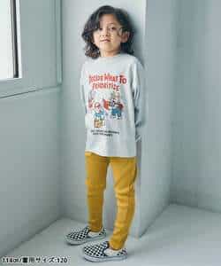 WEB限定  ゆったりシルエットグラフィックバリエーション長袖Tシャツ_982007